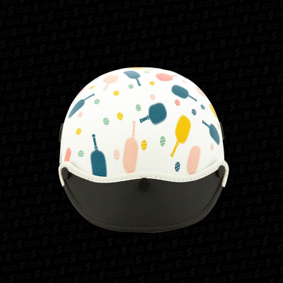 ƯU ĐÃI - Mũ bảo hiểm lỗ thông gió hoa văn chính hãng NÓN SƠN AMP-TR121