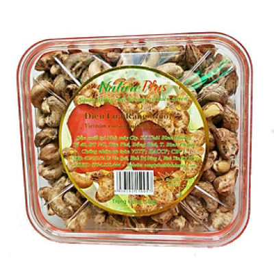 Hộp 500g | Hạt điều có vỏ lụa rang muối loại 1 A+ Cao Cấp | Natureplus