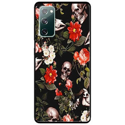 Ốp lưng dành cho Samsung A90 - Samsung S20 FE mẫu Hoa Đỏ Trắng