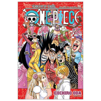 Sách - One Piece - Tập 86 - Kế Hoạch Ám Sát Tứ Hoàng (Tái Bản 2025)