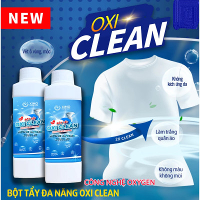 Bột tẩy trắng quần áo, đồ gia dụng đa năng Ximo Home- 350g