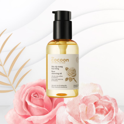 Dầu tẩy trang hoa hồng Cocoon 140ml