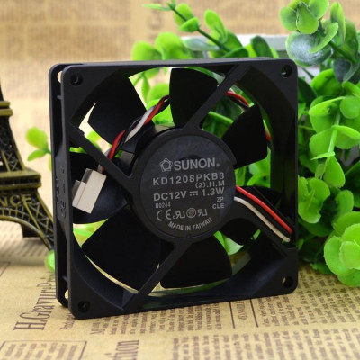 (Ready Stock)Original For SUNON KD1208PKB3 8020 8cm 12V 1.3W Chassis Silent Fan