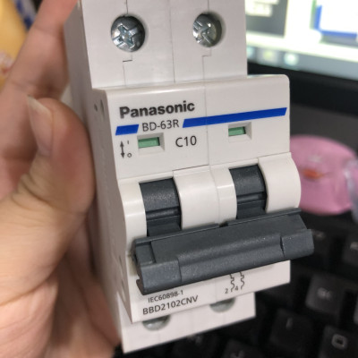 Cầu dao Panasonic 2 pha DIN BD Breaker DIN Type - Hàng chính hãng
