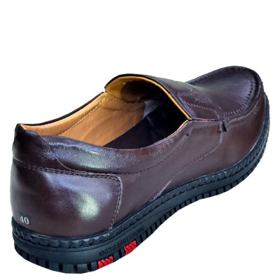 Giày Mọi Nam Da Bò Thật TiTi ĐÔ Cao Cấp GM2036d