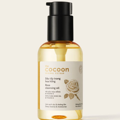 Dầu tẩy trang hoa hồng Cocoon 140ml