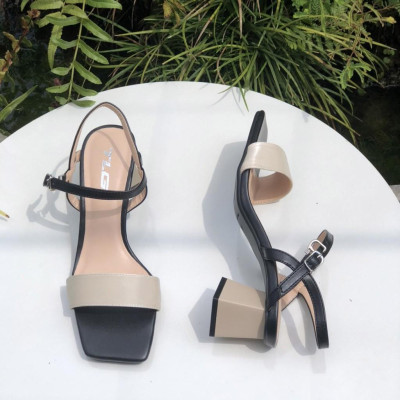 Sandal cao gót 5 phân nữ hot trend trẻ trung năng động 21415