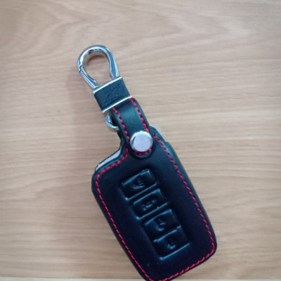 Bao da chìa khóa cao cấp dành cho xe Toyota Altis 2019 kèm móc khóa mẫu RO