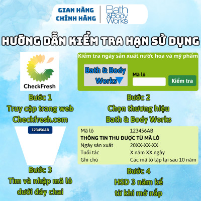 Body Mist Bath And Body Works Nam Nữ Chính Hãng Butterfly, Xịt Thơm Body Toàn Thân Hương Nước Hoa 236ml
