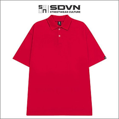 Áo Thun POLO Trơn Unisex Form Rộng - Brand Chính Hãng SDVN