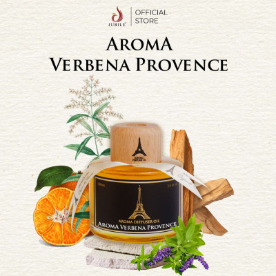 Verbena Provence - Tinh Dầu Thơm Phòng Que Gỗ, Nước Hoa Khuếch Tán Thiên Nhiên 100ml Cao Cấp, Sang Trọng