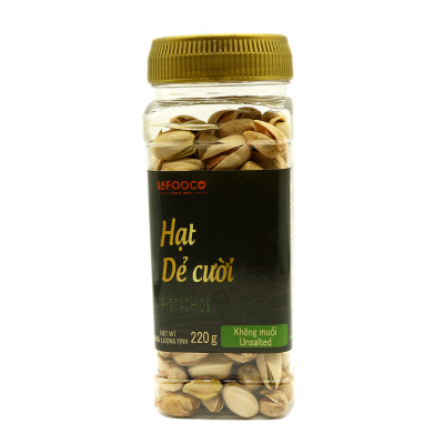 Hạt Dẻ Cười USA Sấy Không Muối LAFOOCO 220g