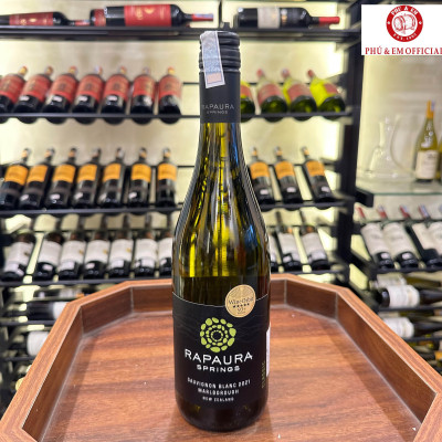 Rượu Vang Trắng New Zealand Rapaura Springs Classic Marlborough Sauvignon Blanc