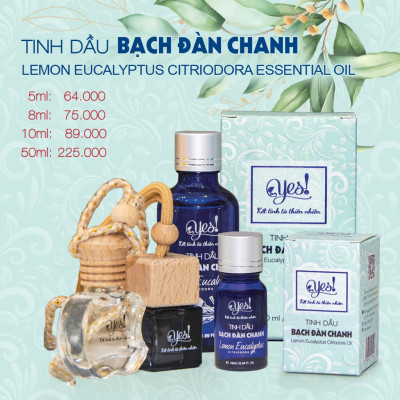TINH DẦU BẠCH ĐÀN CHANH YES! ( EUCALYPTUS CITRIODORA ESSENTIAL OIL )
