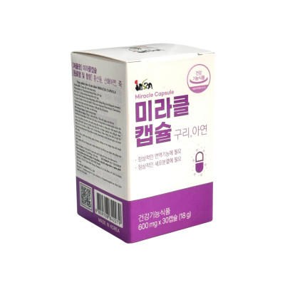 Sante365 Thực phẩm bảo vệ sức khỏe Miracle Capsule Hộp 30 viên 18g 