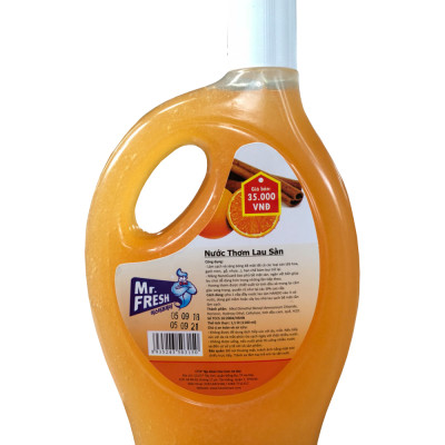 Nước thơm lau sàn Mr.Fresh 1.1L Hương Quế