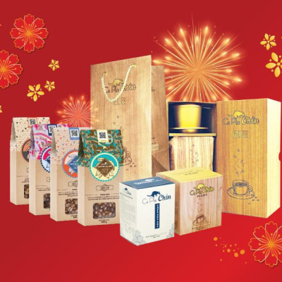 Cà Phê Chồn phin giấy - Hộp 10 Gói x 15g