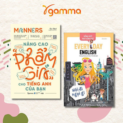 Combo: Manners - Nâng Cao “Phẩm Giá” Cho Tiếng Anh Của Bạn + Sống Sót Nơi Công Sở - Everyday English - Nói Đi Ngại Gì