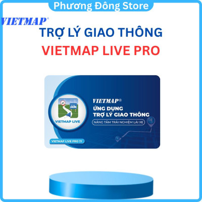 Thẻ cào bản quyền ứng dụng trợ lý giao thông - VIETMAP LIVE PRO - Hàng chính hãng