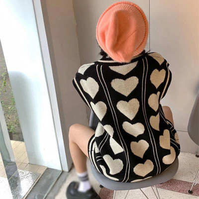 Áo gile len dệt kim chất đẹp không bai xù cao cấp