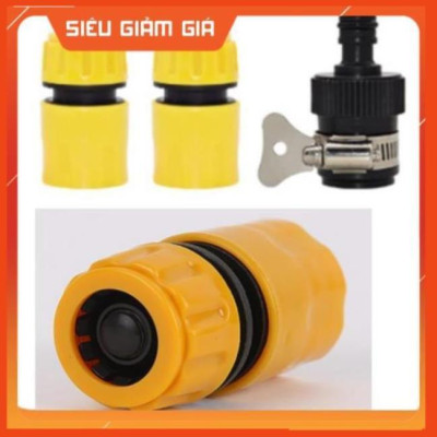 Bộ dây vòi xịt nước rửa xe, tưới cây . tăng áp 3 lần, loại 20m 206236 đầu đồng, cút, + tặng đai