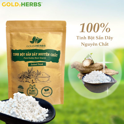 Tinh bột sắn dây nguyên chất GoldzHerbs – 250g/ 500g
