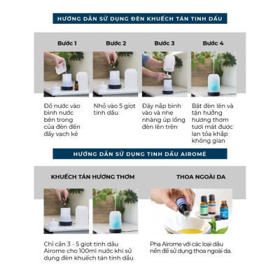 Tinh dầu Airomé Yankee Candle - Serene & Still 15ml