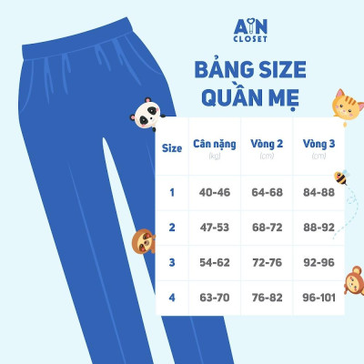 Quần đùi cho mẹ Xanh xi măng chéo Hàn - AICDMEJPWQEO - AIN Closet