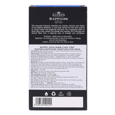 Nước Hoa Nam Sapphire Sucses 45ml