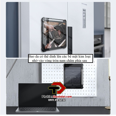 Bao da xoay 360 độ cho iPad Pro 11 2022 M2 chính hãng Nillkin Bumper SnapSafe có ngăn đựng bút - Hàng chính hãng