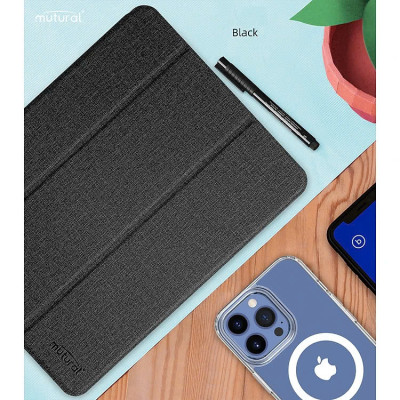 Bao Da cho iPad Gen11 11 inch Mutural Cao Cấp Có Khay Đựng Bút Apple Pencil – Hàng chính hãng