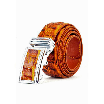Bộ Ví & Thắt Lưng Nam Vân Cá Sấu Huy Hoàng HT2116-HT4116 (23 x 11,5 cm) - Vàng