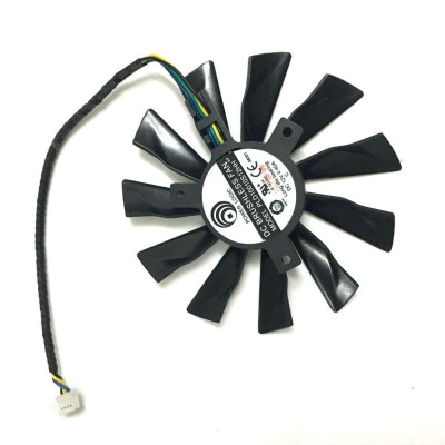 【 Ready stock 】GTX1060 GTX1070 R7-260X GPU Cooler Graphics Fan For Radeon R7 260X 2GD5 OC GeForce GTX 1060 GTX 1070 AERO MSI as Replacement