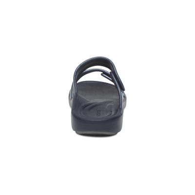Dép quai ngang sức khoẻ nữ Aetrex Janey Sport Navy - Dép nâng vòm giảm đau chân