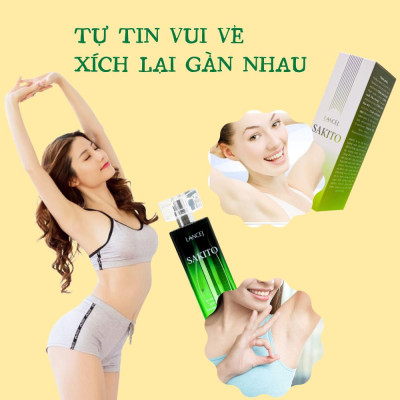 COMBO 10 Lọ Xịt Khử Mùi SAKITO LANCEJ 50ml, Sạch Vùng Nách, Ngăn Tiết Mồ Hôi, Không Ố Vàng Áo