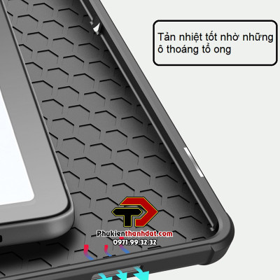 Bao da cho SamSung Galaxy Tab A9+ Plus 2023 chính hãng Dux Ducis Domo viền mềm chống sốc - Hàng chính hãng 