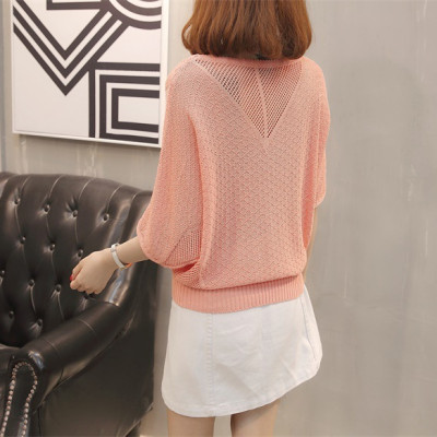 Áo len lưới cánh rơi nữ Haint Boutique Al32