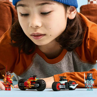 Đồ Chơi Lắp Ráp Bộ Đôi Xe Đua Tốc Độ LEGO NINJAGO 71838 (79 chi tiết)