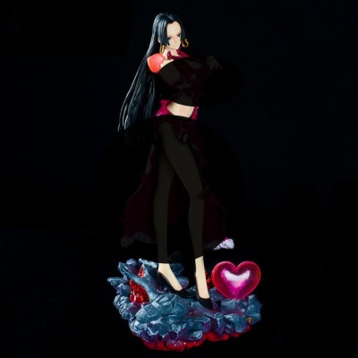 [Có LED] Mô Hình Boa Hancock Nữ Hoàng Hải Tặc 30CM - Mô hình One Piece Cao Cấp, Figure Mô Hình Anmie One Piece Luffy Vua