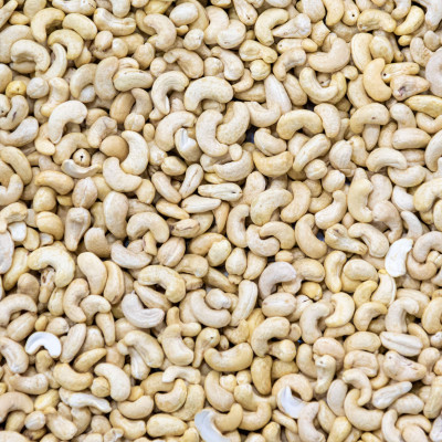 Hạt Điều Tươi Nhân Trắng Nguyên Hạt W320 Bịch 1Kg - Làm Bánh, Nấu Sữa