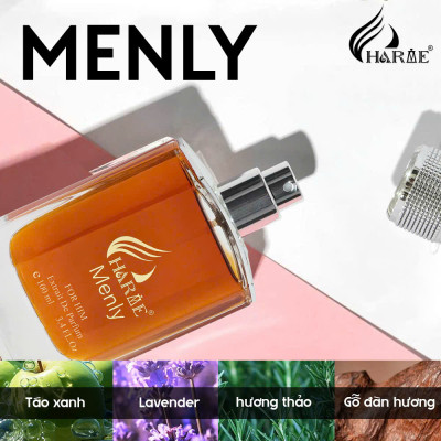 Nước Hoa Nam Charme Menly 100Ml Nhóm Hương Gỗ Cay Nồng Phong Cách Nam Tính, Sang Trọng Chính Hãng