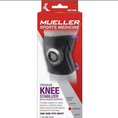 Băng đầu gối Mueller 6677 hỗ trợ chấn thương, tự điều chỉnh