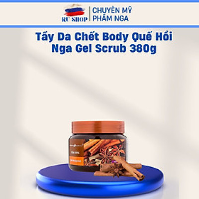 Tẩy da chết Quế hồi Bilena 380gr tẩy da chết hỗ trợ giảm béo chống lão hóa da (mẫu mới nhất)