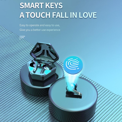 CINCATDY Tai Nghe Bluetooth V5.0 True Wireless Earbuds Headphone không dây Earphone Headset MD168- Hàng Chính Hãng