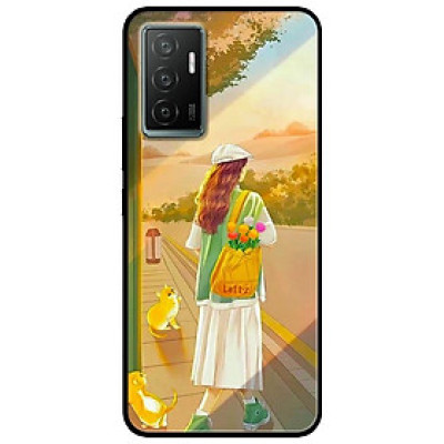 Ốp lưng cho Vivo V23e - Y31 - Y51 - Y55 - Y55s - Y55 2022 - Cô Gái Quay Lưng - Hàng Chính Hãng