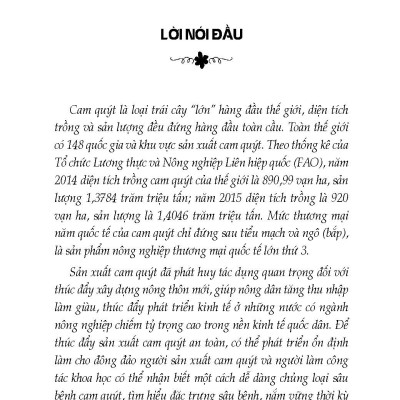 Phòng Trị Bệnh Hại Cam Quýt (Tái bản 2024)