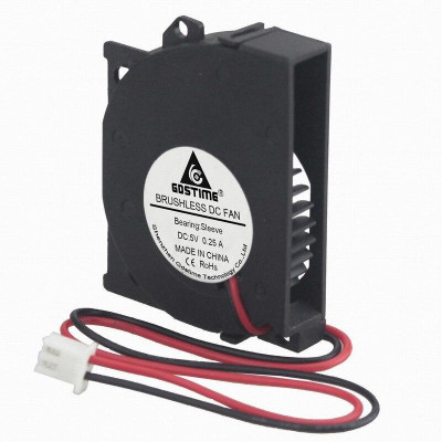 1 Pieces Gdstime DC Brushless Cooling Fan 5V 50x10mm Blower Cooler Exhaust Cooling Fan 5cm 5010s
