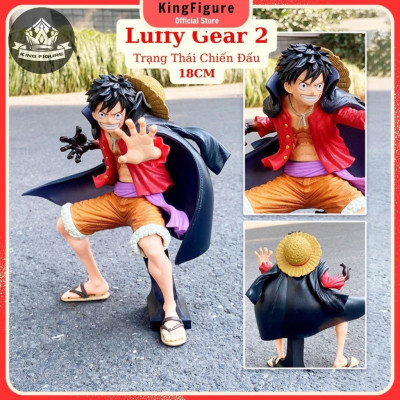 Mô Hình Luffy Trạng Thái Chiến Đấu Gear 2 Cao Cấp 18cm Mô hình One Piece Cao Cấp, Figure Mô Hình Anmie One Piece Luffy V