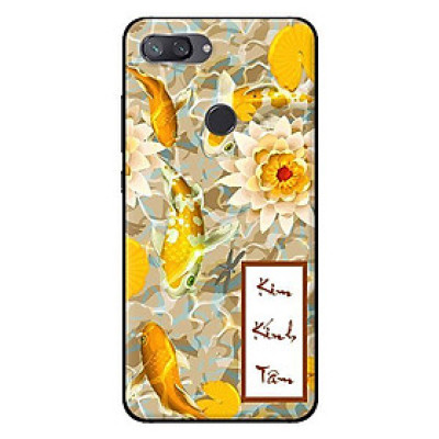 Ốp in cho Xiaomi Mi 8 Lite Cá Koi Kim - Hàng chính hãng