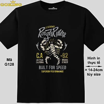 Rough Riders, mã G128. Áo thun in hình siêu chất cho nam nữ, form unisex. Áo phông hàng hiệu GOKING. Quà tặng cao cấp cho gia đình, cặp đôi, hội nhóm, doanh nghiệp